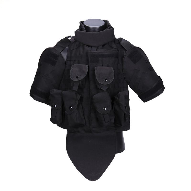 

Interceptor Tactical Vest CS Outdoor Field Combat Protective Hunting Jackets, Black