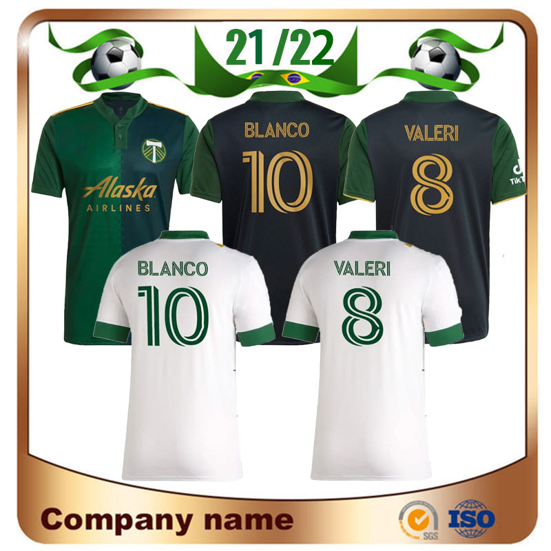 

21/22 MLS Portland Timbers Soccer Jerseys 2021 VALERI BLANCO CHARA Football Shirt POLO MORA CLARK BONILLA VALENTIN WILLIAMSON Man Uniforms, Black;yellow
