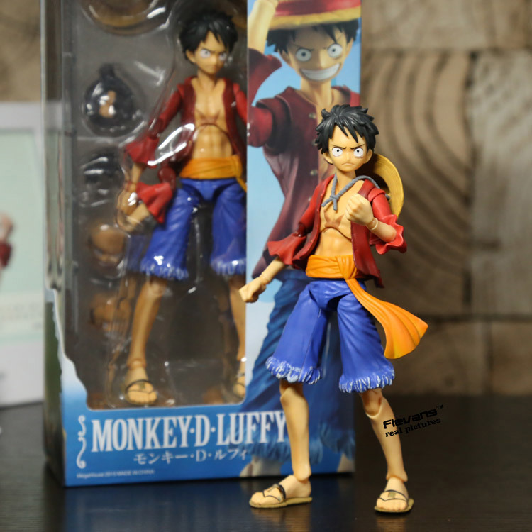 

MegaHouse Variable Action Heroes Luffy Ace Zoro Sabo Law Nami Dracule Mihawk PVC Action Figure Collectible Model Toy X0526