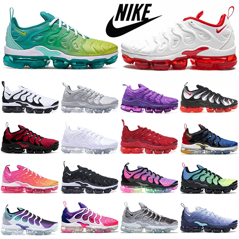 

TN plus running shoes men women Cherry Cool Grey Black White Be Ture Pastel Bleached Aqua Gold tns mens womens outdoor sports trainers sneakers