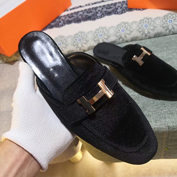 

21ssWomen Flat Fisherman Classical Leather Half Drag 3D Casual Shoes Designer Sandals Letter Slippers Flip Flop Slides mjk001