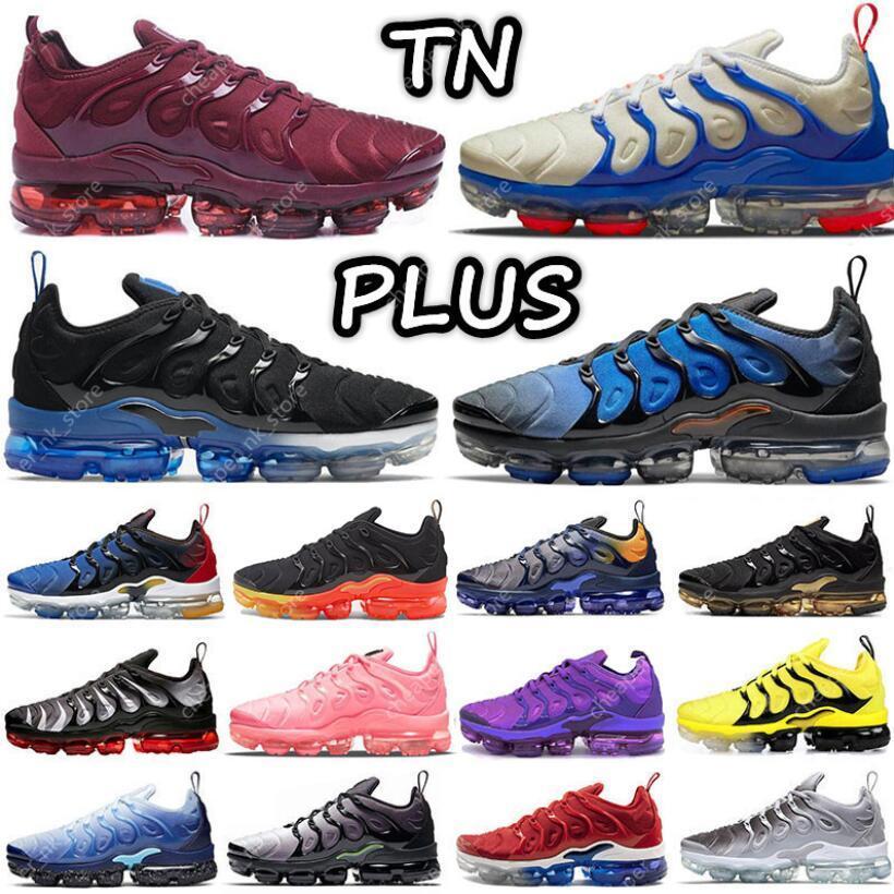 

sneakers TN Plus mens Shoes USA Fresh Black Royal Blue Atlanta Light Bone Metallic Gold Hyper Violet Lemon Lime women sports, 12