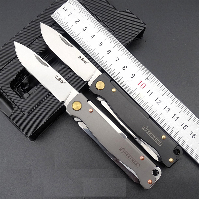 

PT711/PT 721 Pocket Foding Knife Fruit Knife with 12c27 Bade