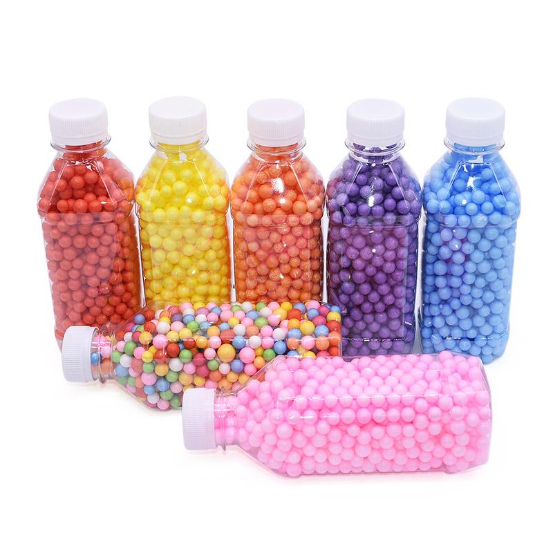 

Party Decoration 1 Bottle 8mm Foam Confetti Polystyrene Styrofoam Ball Filler Crystal Mini Beads DIY Craft Wedding Decor