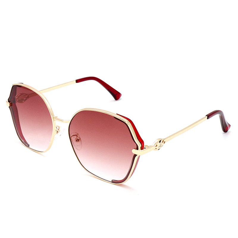 

high quality men eyeglass woman sunglasses metal sunglass ladies uv400 gradient color designer glasses fashion occhiali da sole travel eyegla 10150