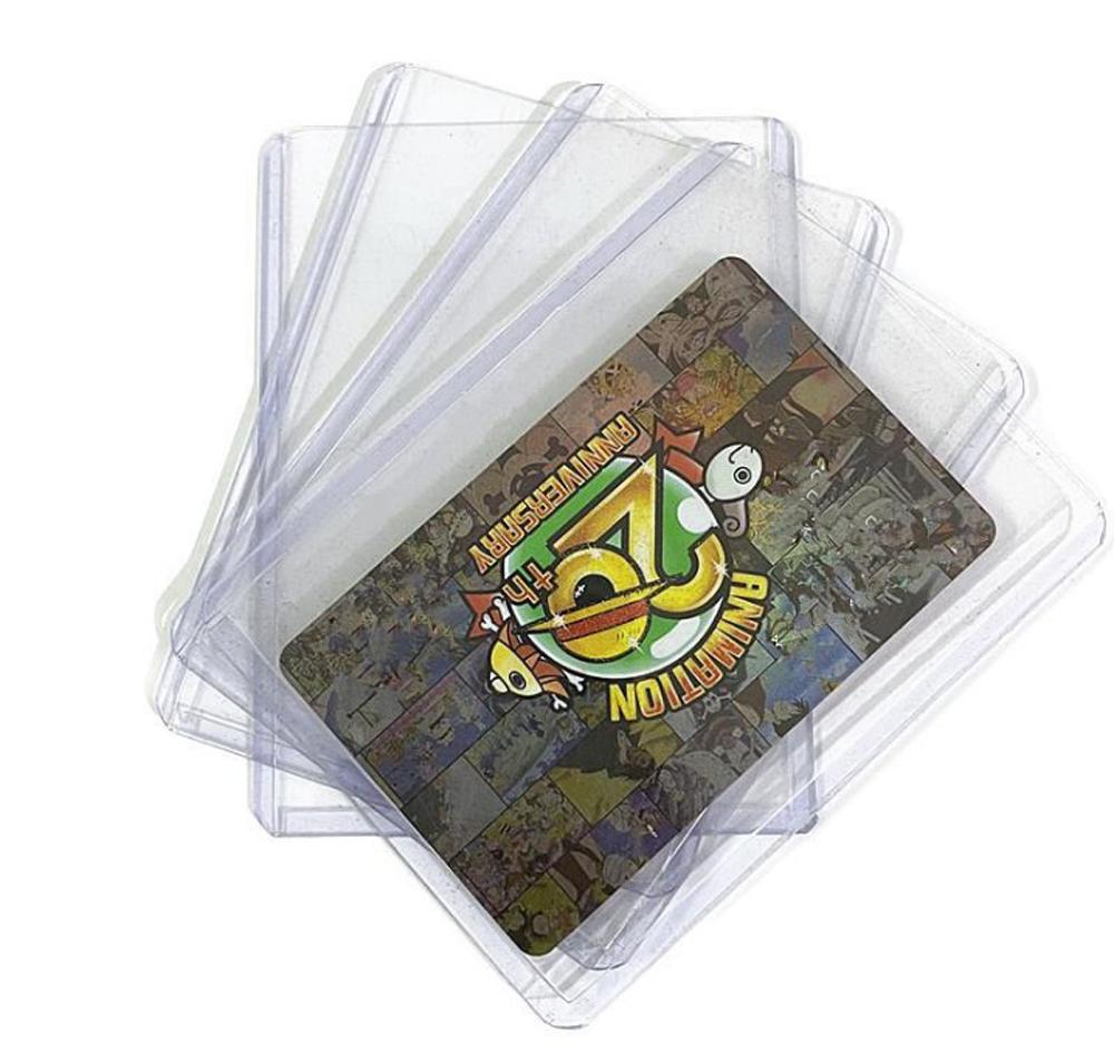 

3"x4" Regular Toploader Hard Plastic Sleeves Trading Cards Protector 35PT