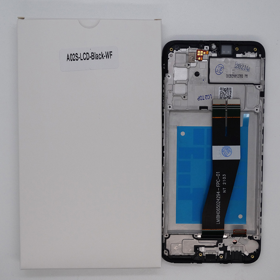 

LCD Display For Samsung Galaxy A02S A025 Touch Screen Panels Digitizer Assembly Replacement With Frame