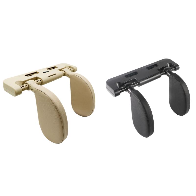 

Seat Cushions Car Headrest Pillow, 180 Degree Adjustable Head Memory Foam Neck Pillows Support Infant Adults