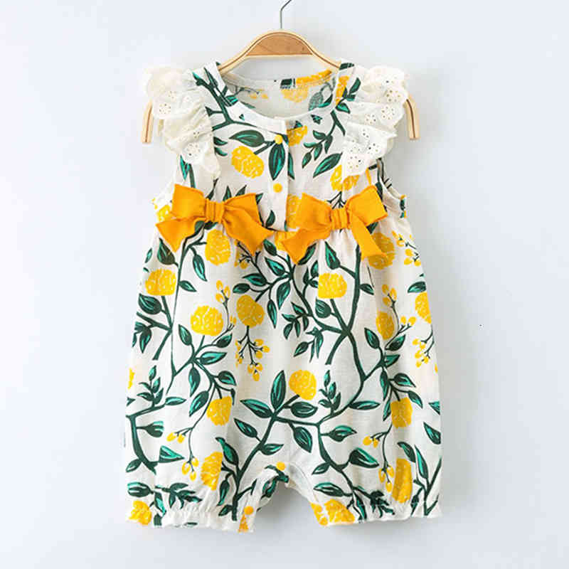 

Pullover Baby Rompers Europe And The United States Out Of Children'S Clothing Onesies Summer Girls Girl LNSL, Bn340 yellow