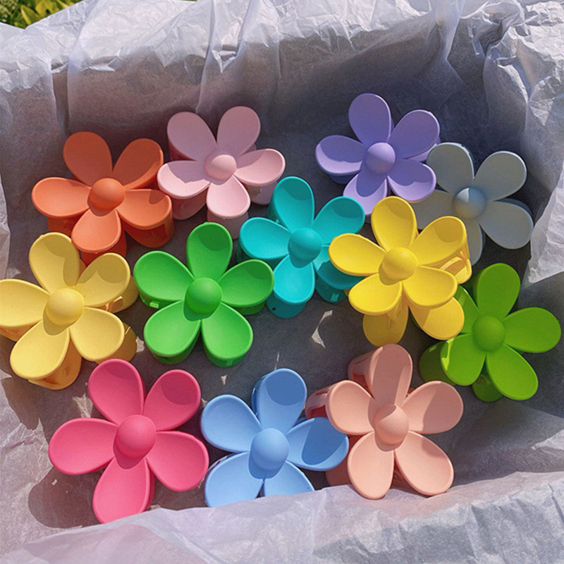 

Women Girls Elegant Hair Claw Party Favor Big Flower Designer Hairpin Barrettes Beautiful Hairs Clip Accessories Fashion Hairgrip Headwear Mixed Color