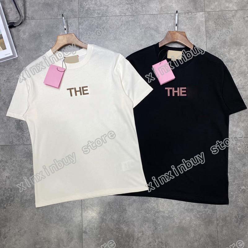 

21ss men printed t shirts designer stripe letter printing clothes short sleeve mens shirt tag Apricot black 05, White;black