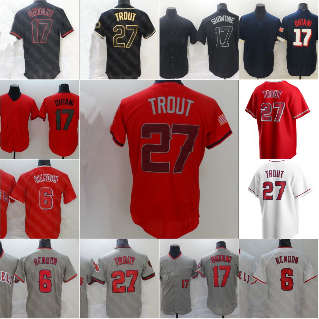 

27 Trout Shohei Ohtani Angeles Baseball Jersey Kurt Suzuki Anthony Rendon Albert Pujols Troy Glaus Mo Vaughn Tim Salmon Tyler Skaggs David Fletcher Stassi Jerseys, Men's s-xxxl /flexbase/black