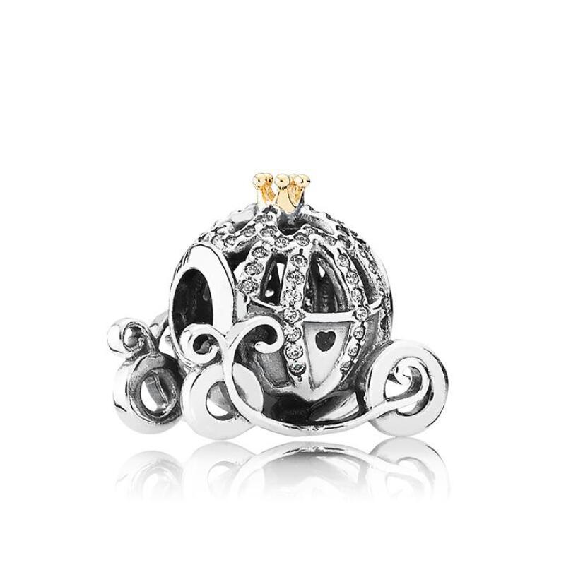 

925 Sterling Silver Accessories Charms for Pandora Vintage car Beads Charm Jewelry Bracelet DIY Making