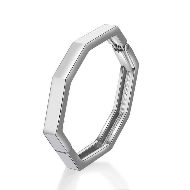 

Women Jewelry Gift Octagon Rhombus Bangle 2021 Hot Lady New Bracelet New Arrivals Q0719