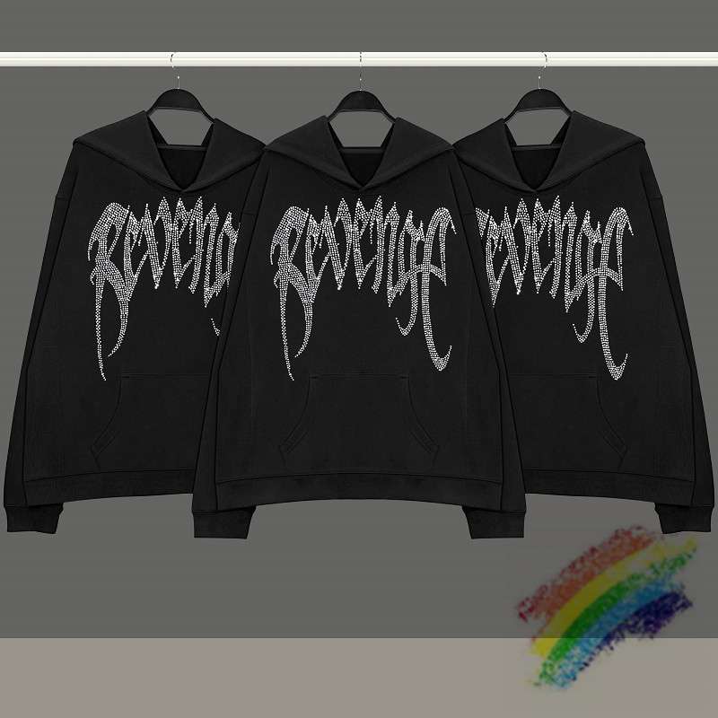 

Hoodie Men Women 1 Quality Oversized Black Pullover Sweatshirts 2021ss
