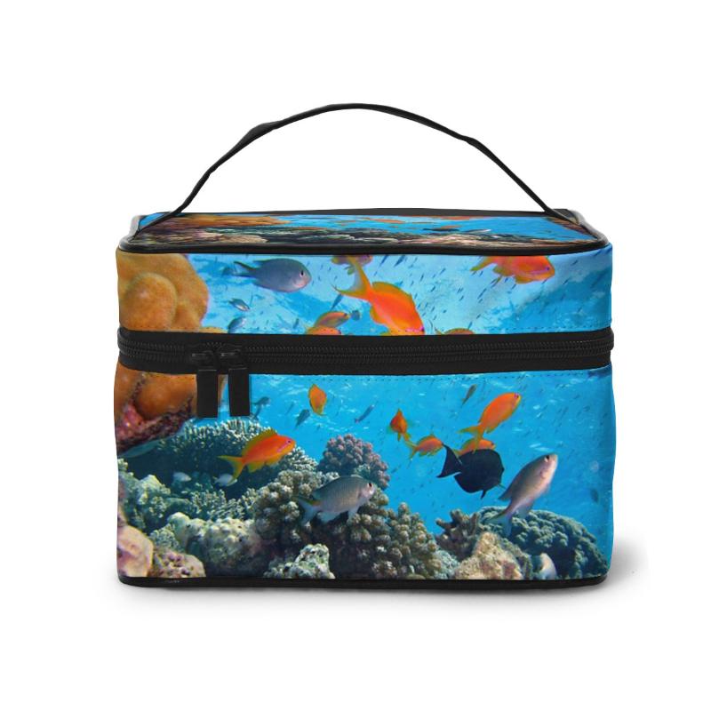 

Diving Makeup Bag Women Cosmetic Toiletries Organizer Storage Make Up Cases Bags