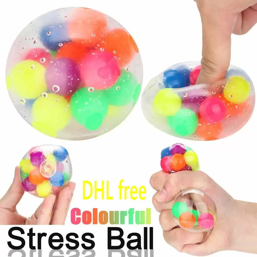 

fidget toys Creative Colorful Vent Ball Decompression Toy Men And Women Decompression Toy squishy juguetes figet DHL