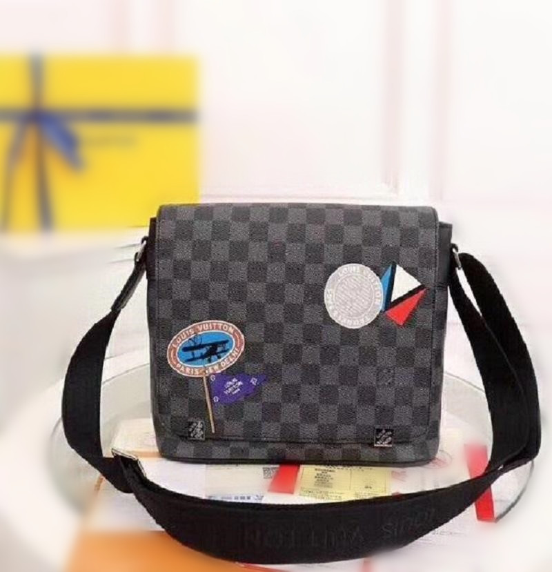 

0404 LV LOUIS 1 VITTON Wallet DESIGNER Handbag Mens Bag Document Bags Man Briefcase Business Shoulder Briefcas Bag Messenger