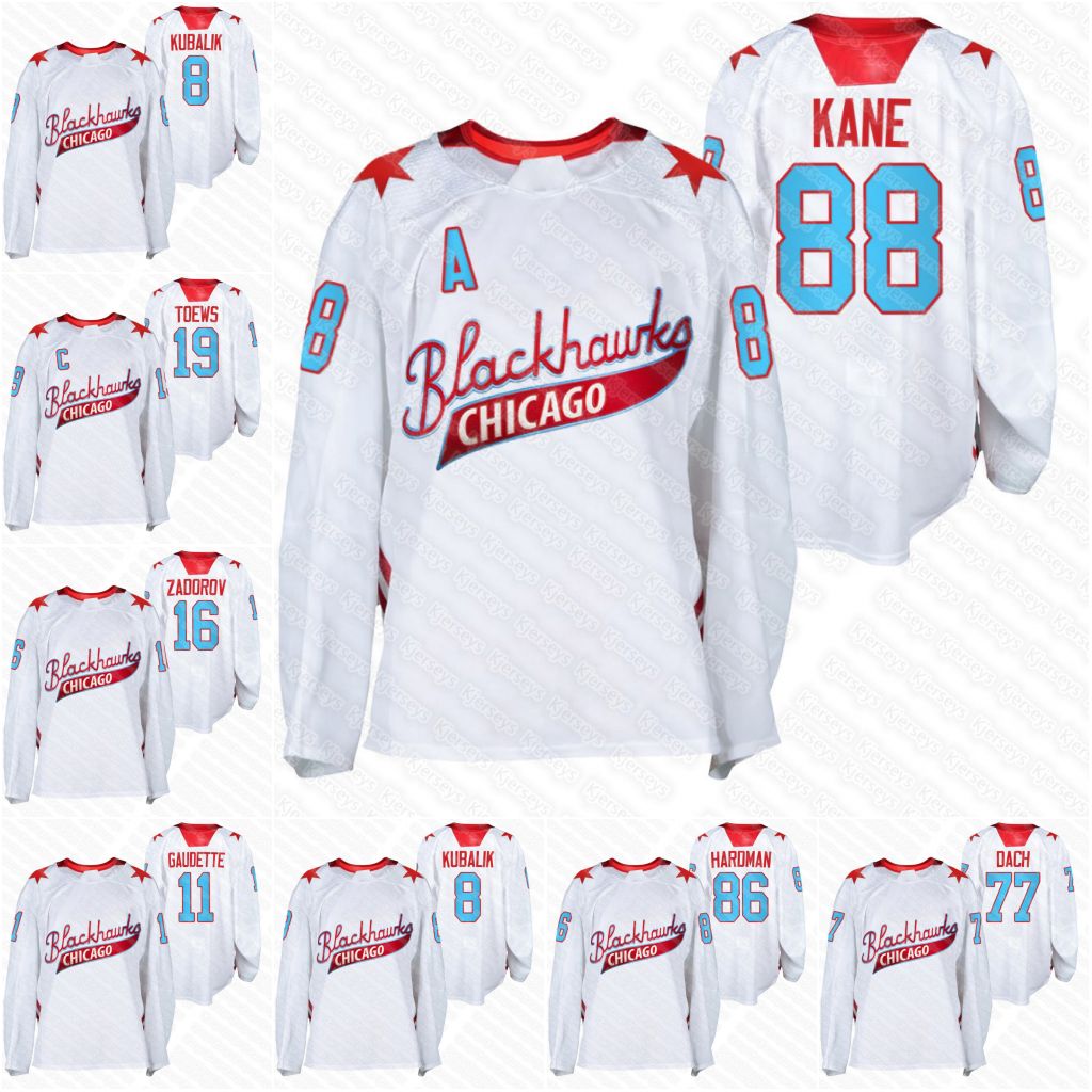 

88 Patrick Kane Chicago Blackhawks 2021 One Community Night Jersey Kirby Dach Jonathan Toews Duncan Keith Alex DeBrincat Seabrook Connor Murphy, As pic