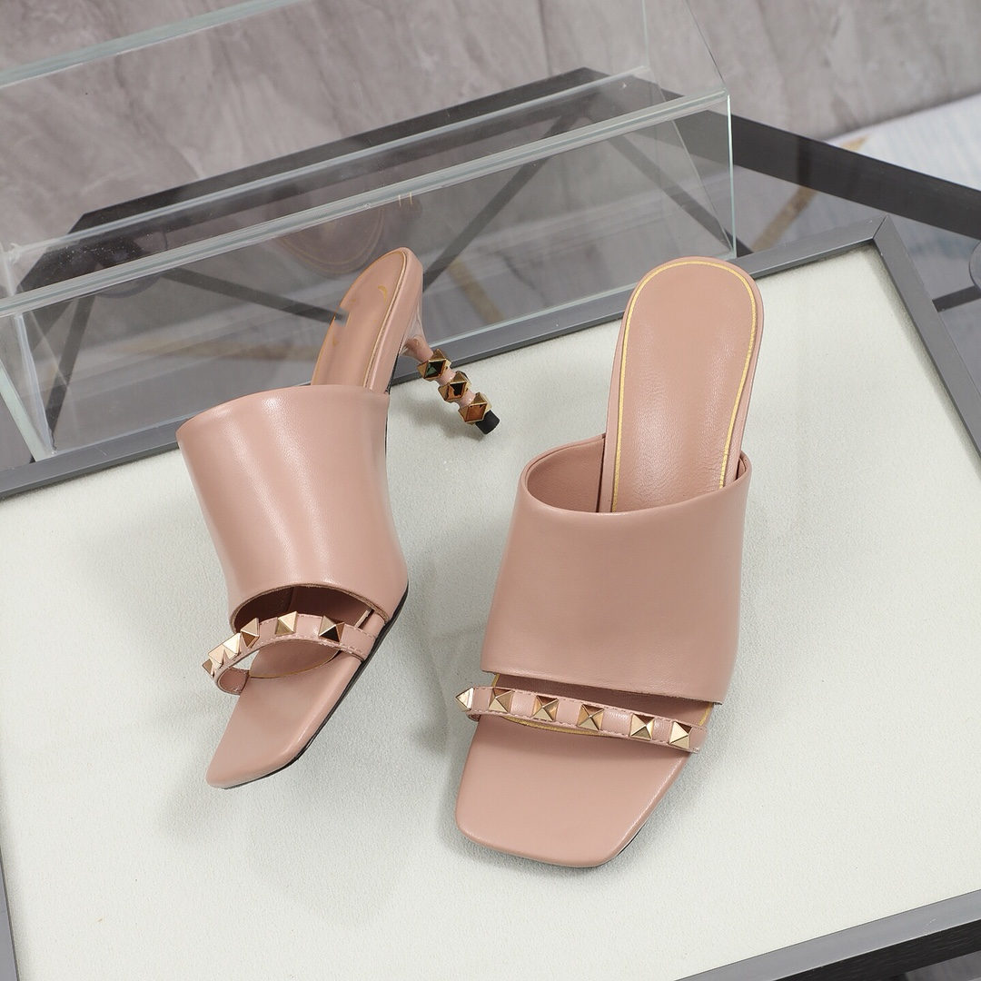 

Valentino Shoes Luxury Designers Shoes 2021 fashion sandals high heels high quality imitation counter brand sandals high heels o10-1