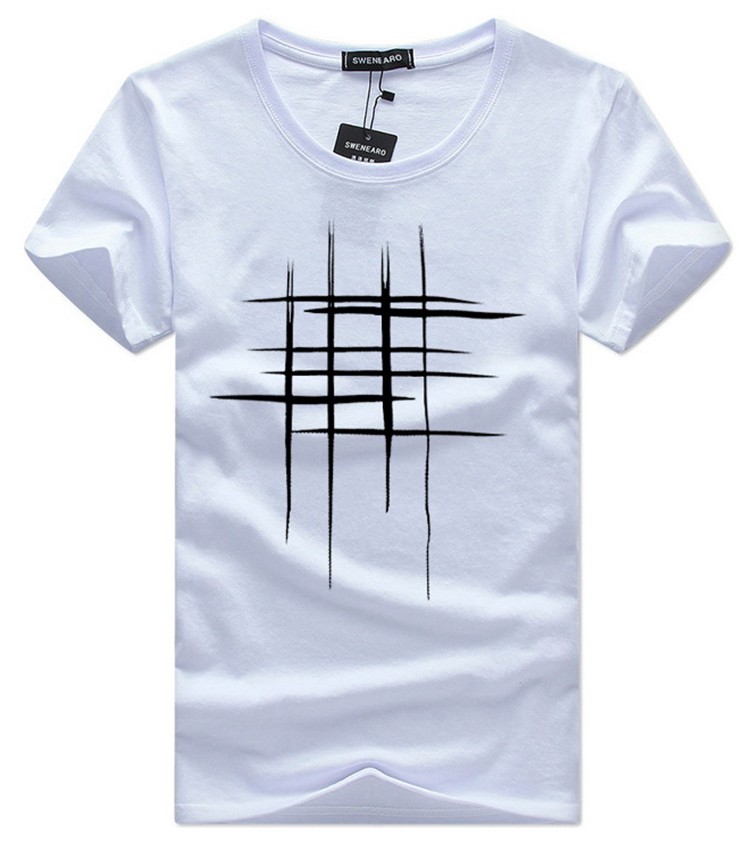 

Men's T-Shirts Clothes Summer Simple Street Wear Fashion Men Cotton Sports Tops Casual Mens White Black Plus Size Short Sleeve Tees
