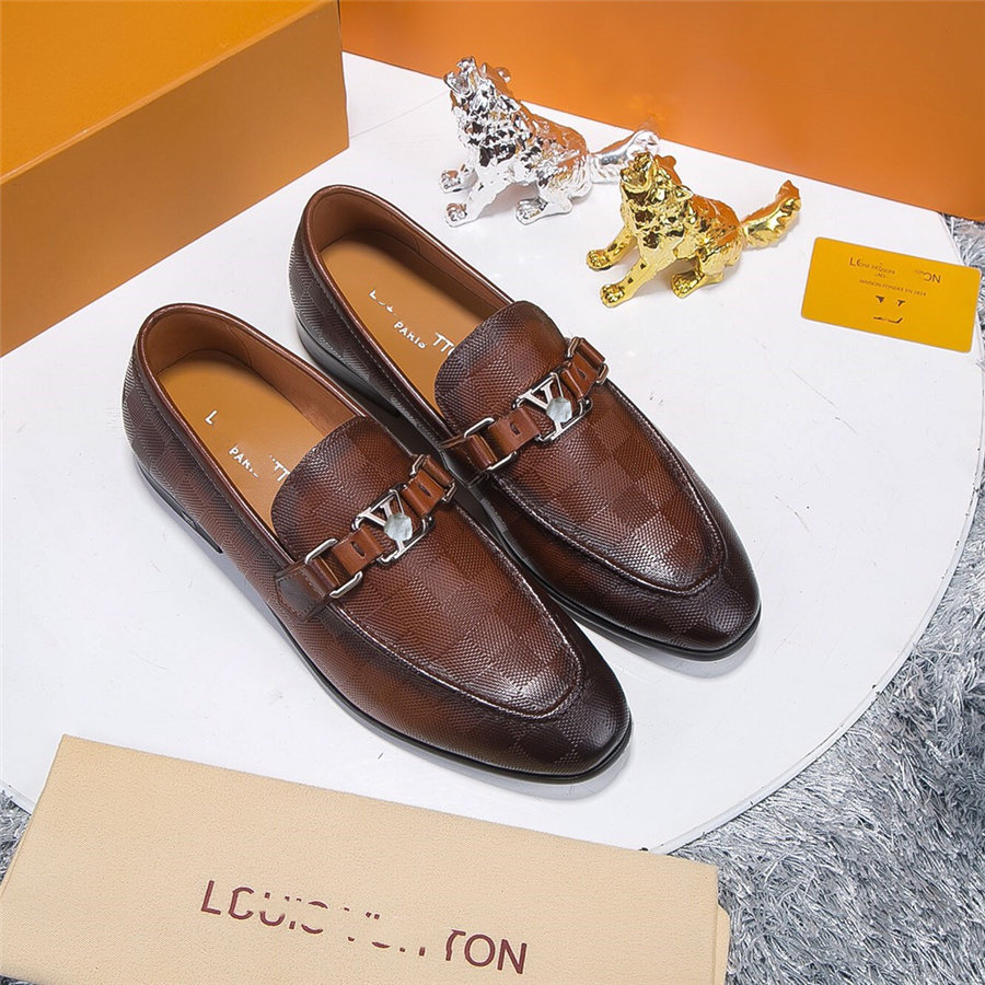 

luxury Brands Men Classic Pointed Toe Dress Shoes Mens Slip-on Patent Leather Black Wedding Shoes Mens Oxford Formal Shoes, #01