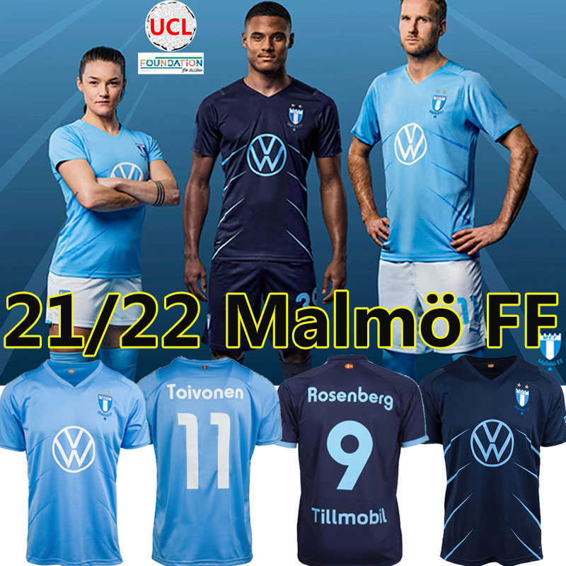 

21 22 Malmö FF soccer jerseys 2021 2022 Camisetas Ola Toivonen Anders Christiansen MALMO Isaac Kiese Thelin Markus Rosenberg Jonas Knudsen, Maermo home