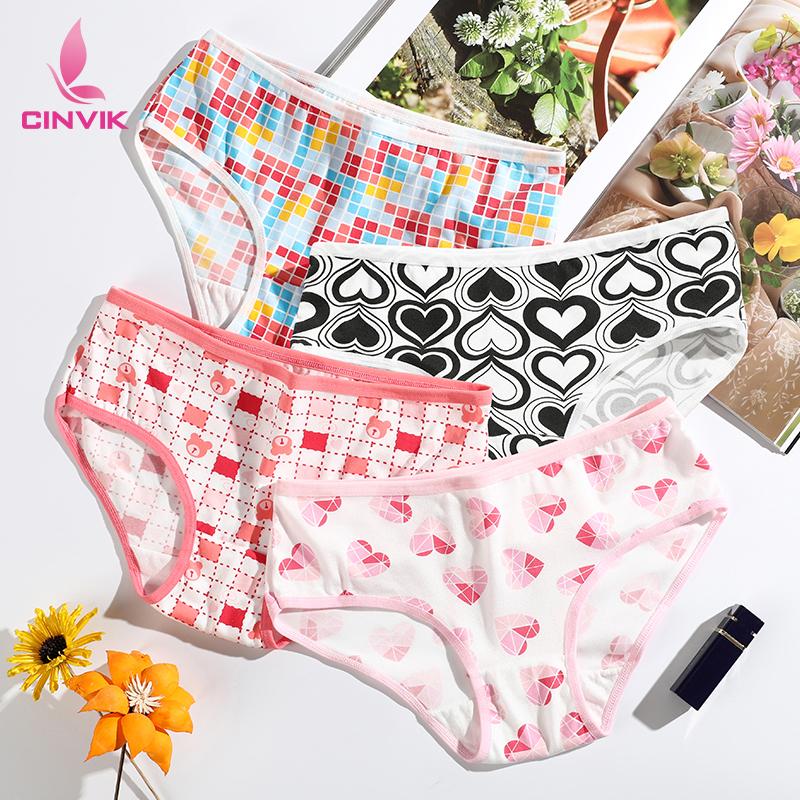 

Women's Panties 3Pcs/Set Sexy Underpants Floral Print Comfortable Mid-waist Design Intimates Lingerie Female Underwear Briefs, Black;pink