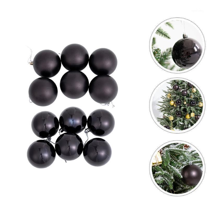 

Party Decoration 12pcs Xmas Round Balls Decors Small Pendants Chic Christmas Tree