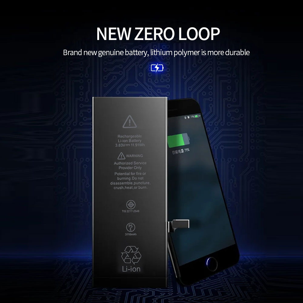 

Mobile phone built-in battery, rechargeable lithium battery