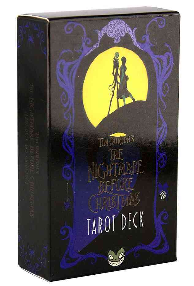 Christmas Tarot Cards Santa Oracles for Divination Fate Deck Board Game Adult with Book-image-735789771