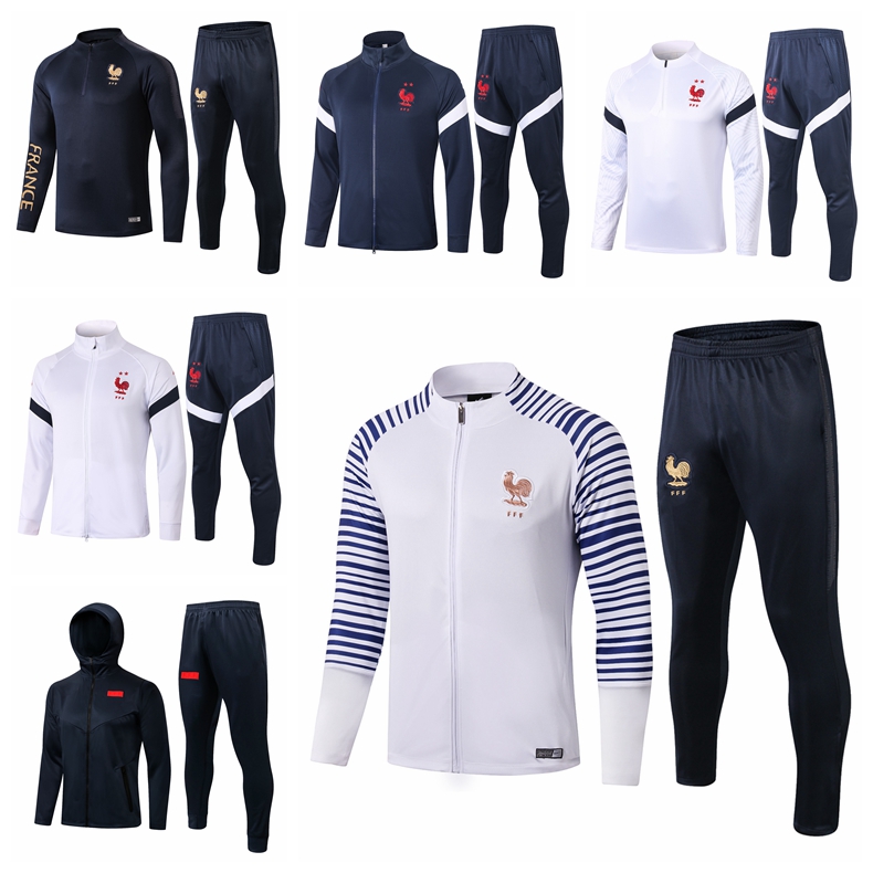 

2122 Frances soccer Tracksuits survetement football GRIEZMANN jacket 2021 POGBA chandal MBAPPE training suits sports wear G898