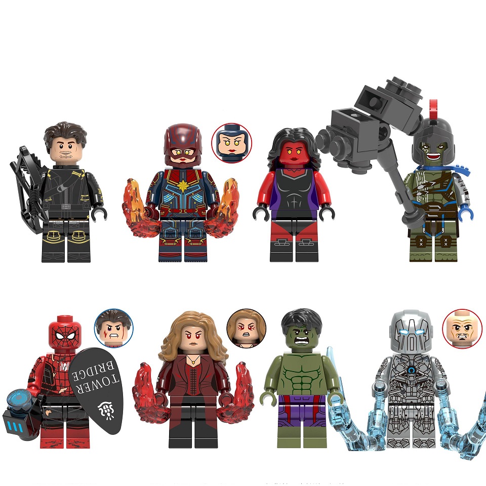 

Children Mini Funny Minifig Set Toys Building Block Assembly Accessories Gifts