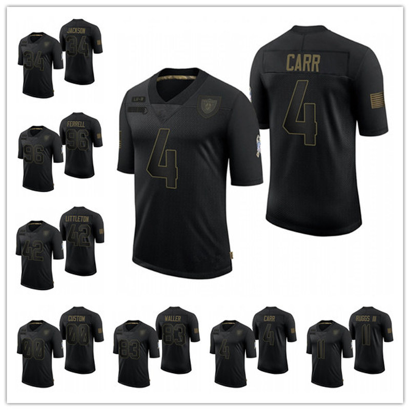 

Las Vegas''Raiders''MEN WOMEN YOUTH Josh Jacobs Black Limited football football Jersey 2020 Salute to Service