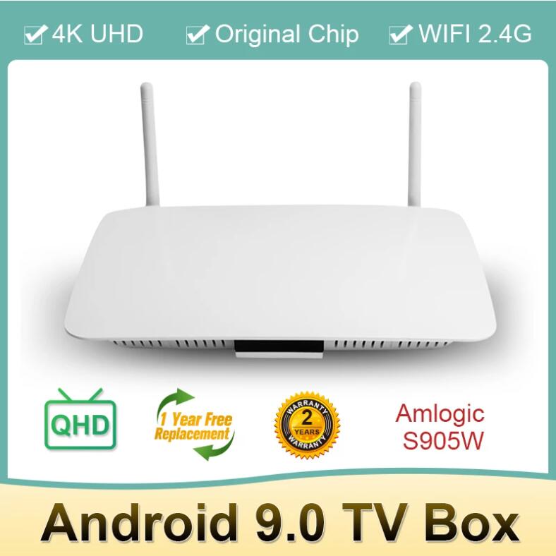 

Leadcool Q1404 QHD Set Top Box S905W Quad Core Android 9.0 TV Box 1G 8G Media Player 2G 16G Smart TV Box 4K Support 2.4G WIFI
