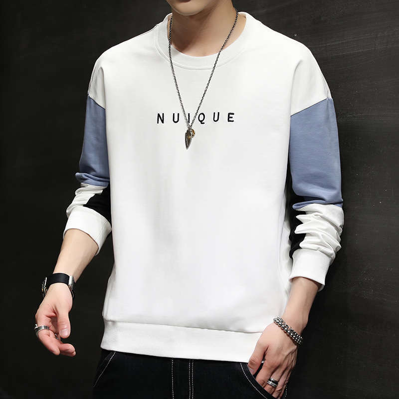 

Tracksuits Men's sweater leisure sports trend in autumn, Black 1611