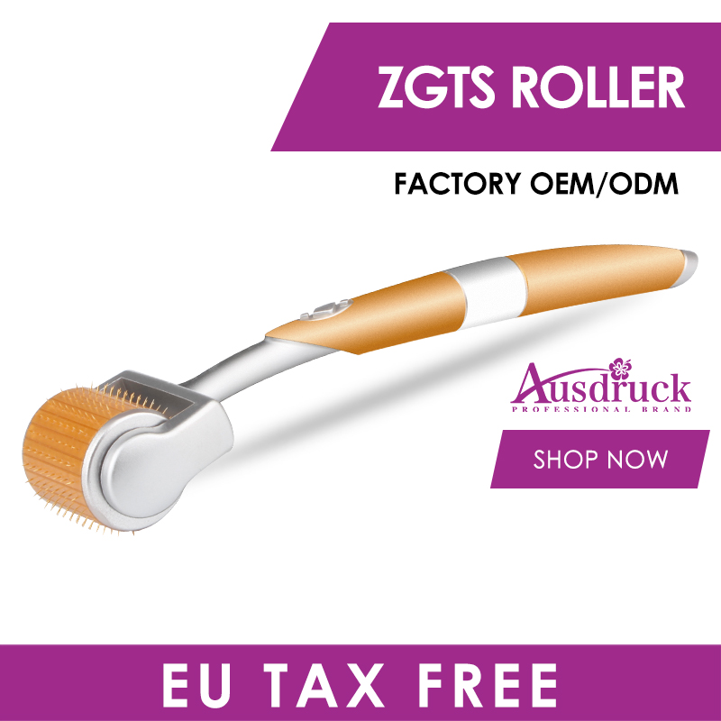 

New Microneedling Facial Skin Vibrating GTS Roller Derma Rollers 192 Dermaroller Titanium Needles ZGTS Derma Roller Kit CE