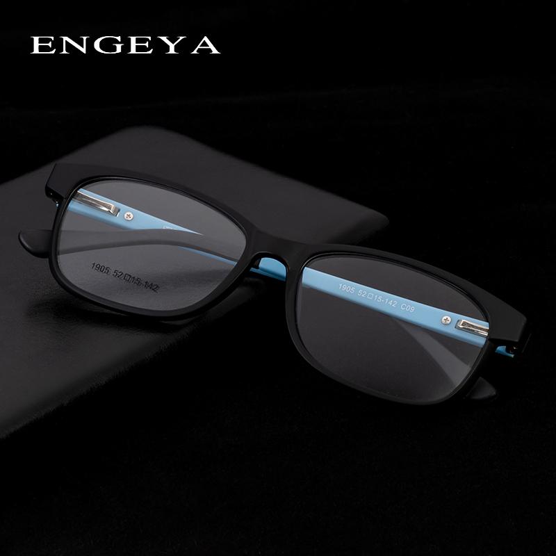 Men Glasses Optical Spectacle Frame Retro Square Transparent Zero Power Decorative Clear For Man #1905 Fashion Sunglasses Frames