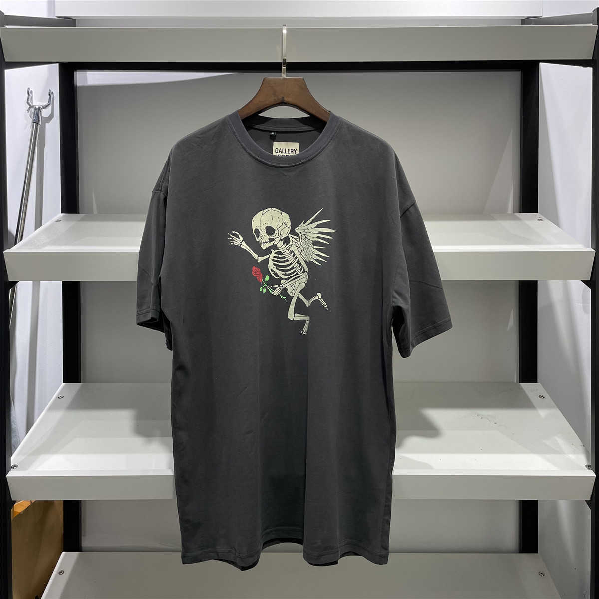 New fashion brand Gallery dept Angel skull printDX4B-image-711878693