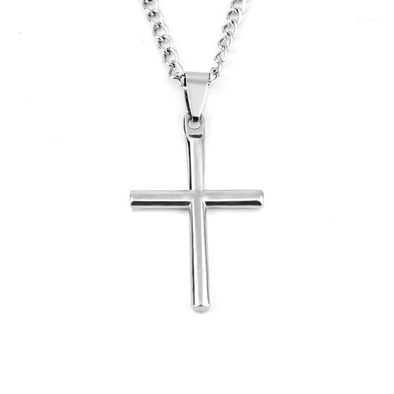 

Cross Necklace Men's Titanium Steel Domineering Fashion Student Trendy Jesus Pendant Chains