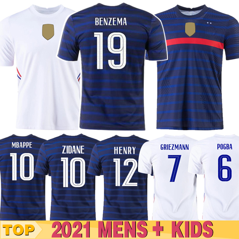 

Euro 2020cup BENZEMA MBAPPE GRIEZMANN FRANCE soccer jersey POGBA GIROUD KANTE Maillot de foot equipe Maillots football shirt uniforms la 2021 men + kids kit, Grey