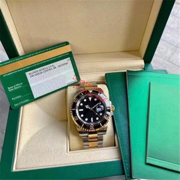 

Original Box Paper Mens Watches 126600 126603 43mm Mechanical Sapphire Glass Ceramic Bezel Silver Stainless Steel Bracelet Luxury Watch Waterproof