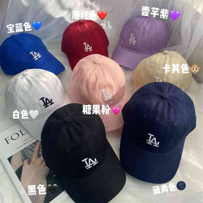 

South Korea's trendy hat Yankees NY baseball La soft top cap, Y small label / black