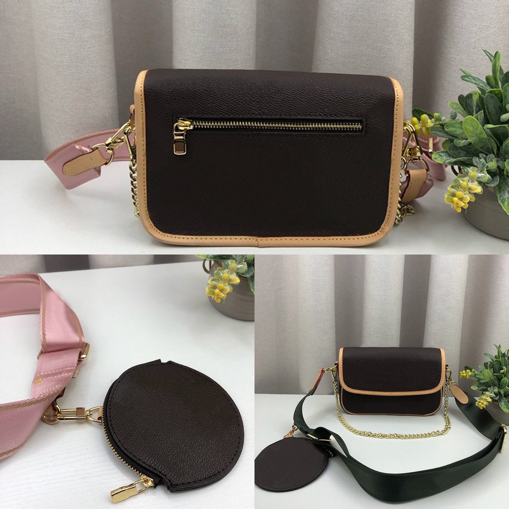 

Women designer Messenger Bag Real Leather Newset Classic Handbag Printing Flowers Totes Lady Purse Shoulder Crossbody Bags wellt, Sky blue