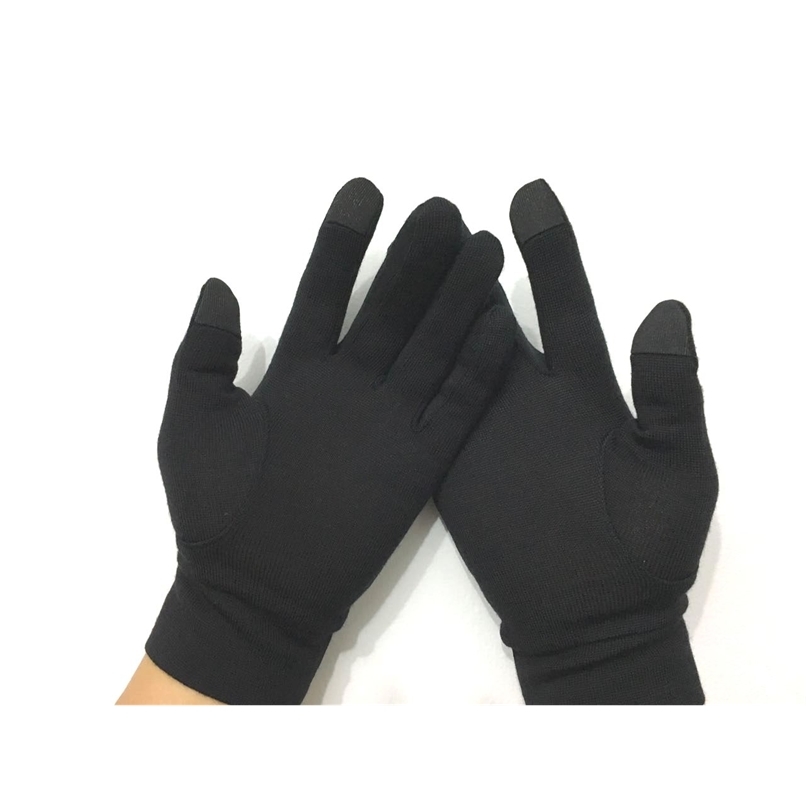 

Unisex Smart Fingers Washable 100% Australia Merino Wool Glove Liner, Merino Wool Inner Glove, Merino Wool Glove 211108