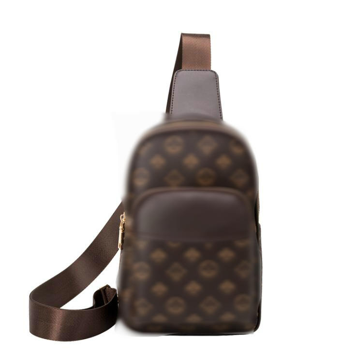 

Top High-quality Men Retro Bag fashion luxury designer old flower bags European and American style Men's shoulder parcel with printed crossbody bale