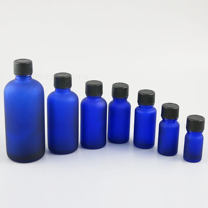 

Storage Bottles & Jars Essential Oil Matte Blue Green Glass Containers Vials 5/10/15/20/30/50/100 Ml Sample Refillable Bottle 20pcs