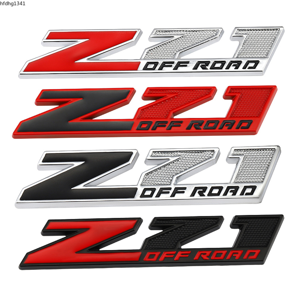 

Car Sticker Emblem Front Hood Grille Badge Decals for Chevrolet Silverado Chevy Colorado Z71 OFF ROAD SIERRA 4X4 GMC styling, Big z71 sticker