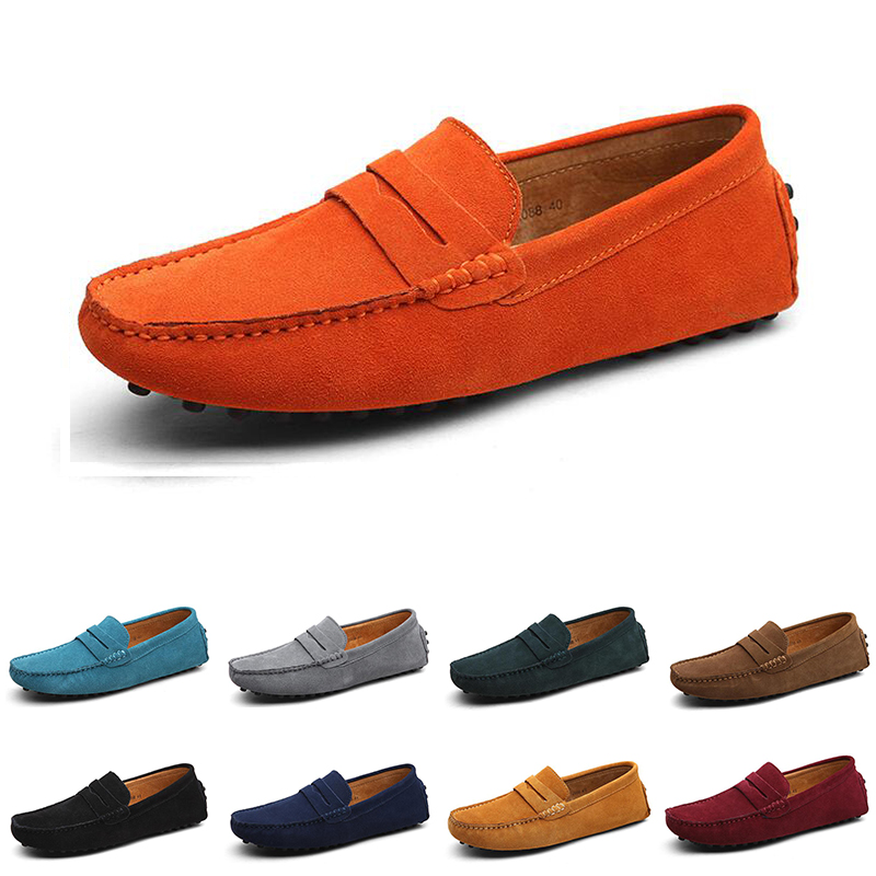 

men casual shoes Espadrilles triple black navy brown wine red green Sky Blue Burgundy mens sneakers outdoor jogging walking nine