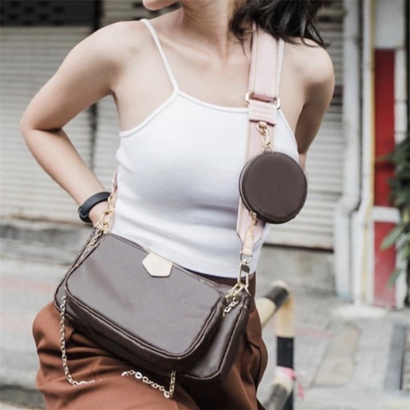 

Women Luxurys Designers Bags 2021 Fashion Three Piece Set Single Cross Designer Handbag Handbags Totes Crossbody Bag